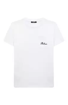 Хлопковая футболка Balmain