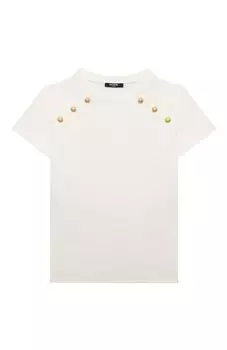 Хлопковая футболка Balmain
