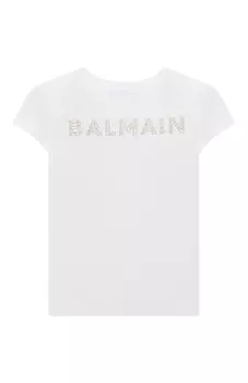 Хлопковая футболка Balmain