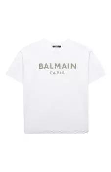 Хлопковая футболка Balmain