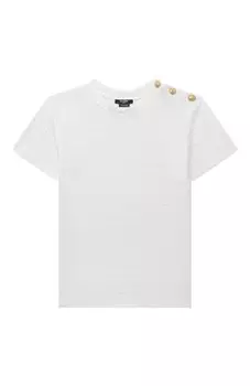Хлопковая футболка Balmain