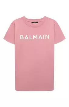 Хлопковая футболка Balmain