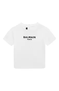 Хлопковая футболка Balmain
