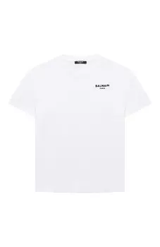 Хлопковая футболка Balmain
