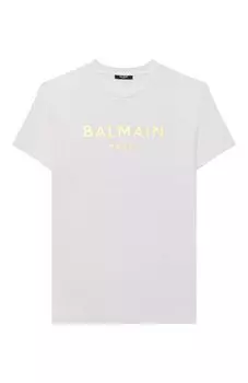 Хлопковая футболка Balmain