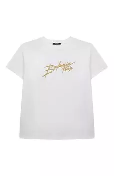 Хлопковая футболка Balmain