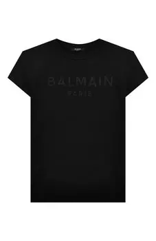 Хлопковая футболка Balmain