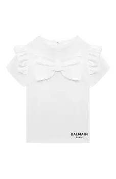 Хлопковая футболка Balmain