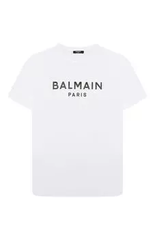 Хлопковая футболка Balmain