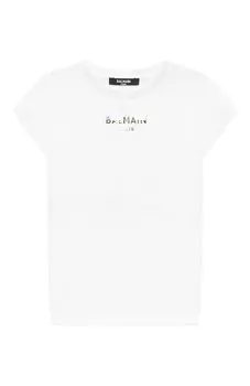 Хлопковая футболка Balmain