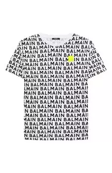 Хлопковая футболка Balmain