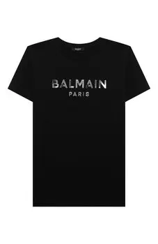 Хлопковая футболка Balmain