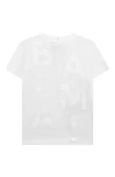 Хлопковая футболка Balmain