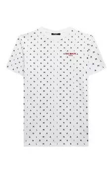 Хлопковая футболка Balmain