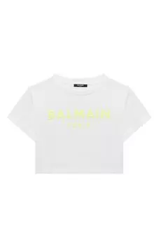 Хлопковая футболка Balmain