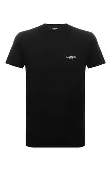 Хлопковая футболка Balmain