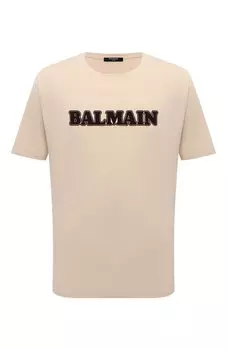 Хлопковая футболка Balmain