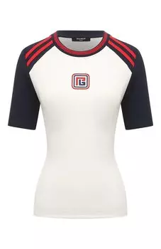 Хлопковая футболка Balmain