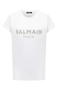 Хлопковая футболка Balmain