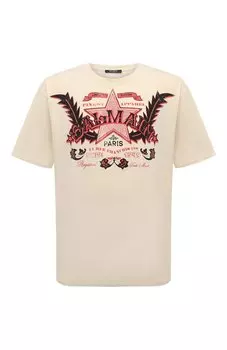 Хлопковая футболка Balmain