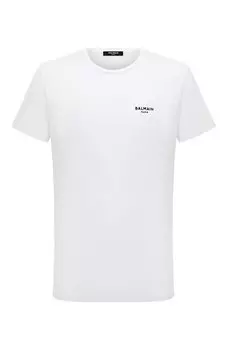 Хлопковая футболка Balmain