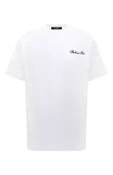 Хлопковая футболка Balmain