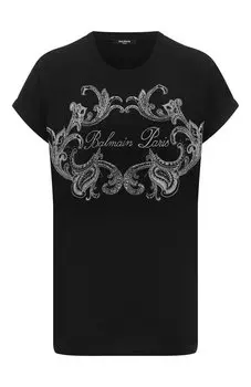 Хлопковая футболка Balmain