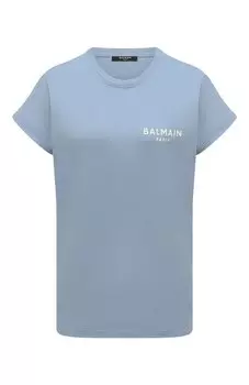 Хлопковая футболка Balmain