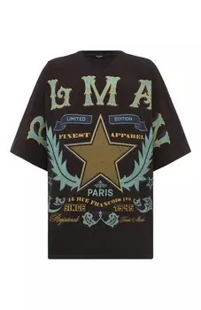 Хлопковая футболка Balmain