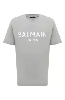 Хлопковая футболка Balmain
