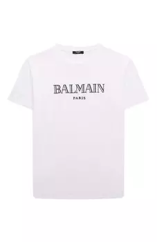 Хлопковая футболка Balmain