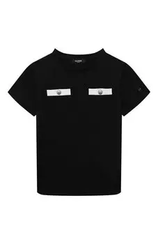 Хлопковая футболка Balmain