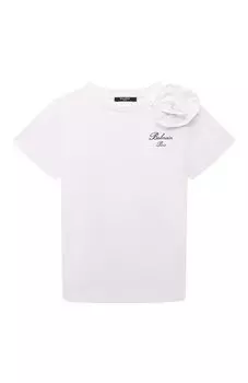 Хлопковая футболка Balmain