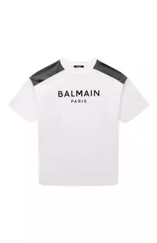 Хлопковая футболка Balmain