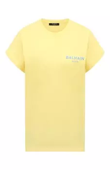 Хлопковая футболка Balmain