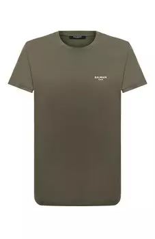 Хлопковая футболка Balmain