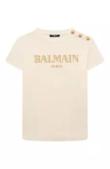 Хлопковая футболка Balmain