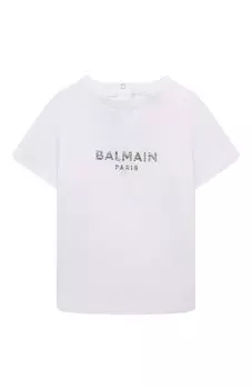 Хлопковая футболка Balmain