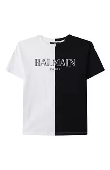Хлопковая футболка Balmain