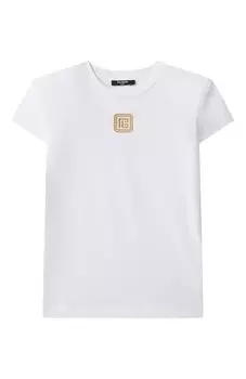 Хлопковая футболка Balmain