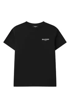 Хлопковая футболка Balmain