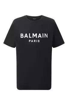 Хлопковая футболка Balmain