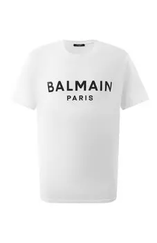 Хлопковая футболка Balmain