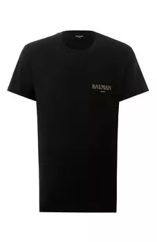 Хлопковая футболка Balmain