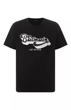 Хлопковая футболка Balmain