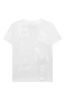 Хлопковая футболка Balmain