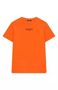 Хлопковая футболка Balmain
