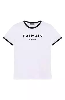 Хлопковая футболка Balmain