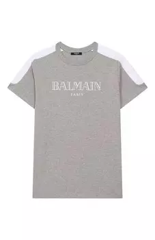 Хлопковая футболка Balmain