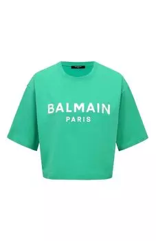 Хлопковая футболка Balmain